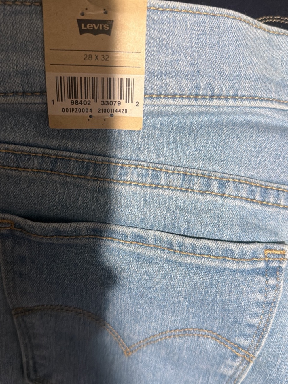 Levi's Light Blue Wide-Leg High-Rise Jeans - Picture 7 of 7